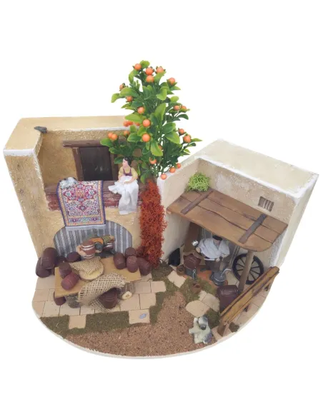 Animated Scene with Oliver Blacksmith and Cooper, 10 cm