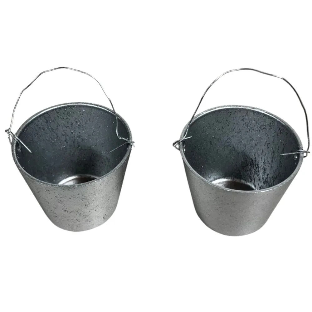 Set of 2 PVC Buckets for 20 cm Nativity Figures