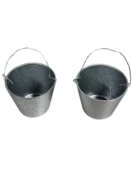 Set 2 secchi in pvc per statue da 20 cm