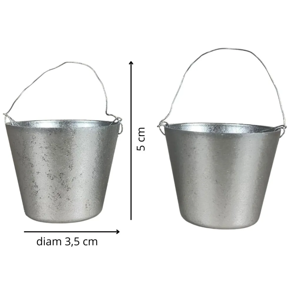Set of 2 PVC Buckets for 20 cm Nativity Figures