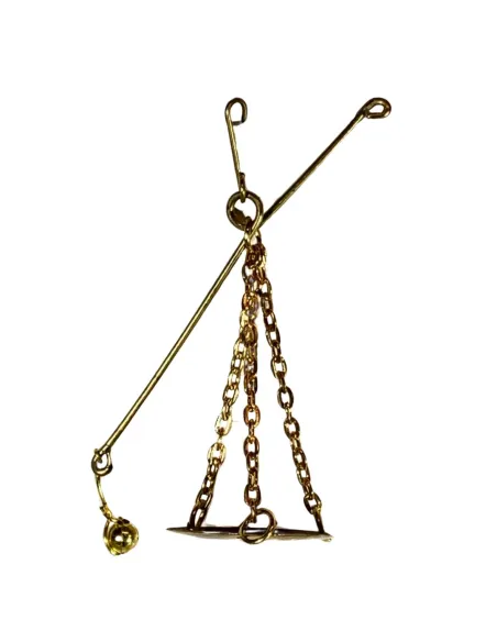 Iron Steelyard Scale for 15–20 cm Nativity Figures