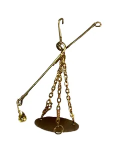 Iron Steelyard Scale for 15–20 cm Nativity Figures