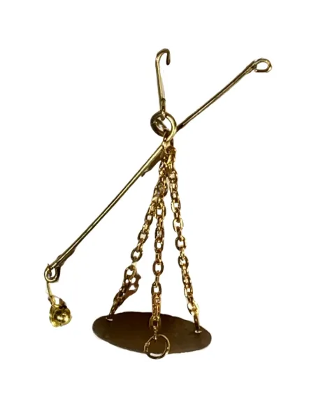 Iron Steelyard Scale for 15–20 cm Nativity Figures