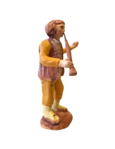 Terracotta Man with Fife, 10 cm 2