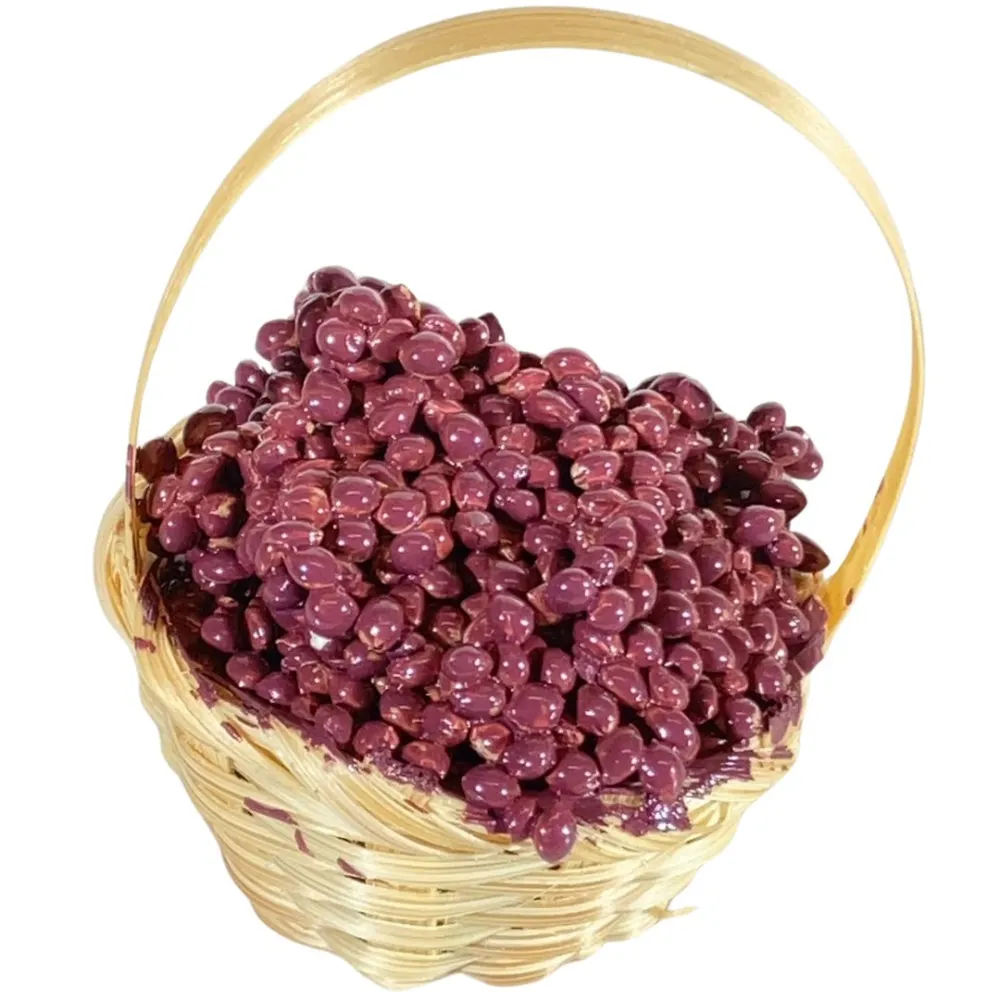 Basket with Black Grapes for 20–25 cm Nativity Figures