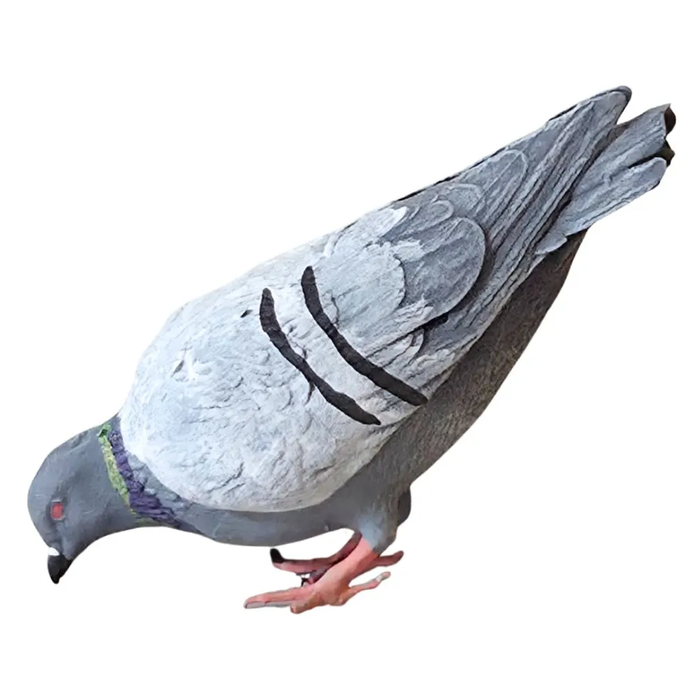 3D-Printed Pigeon Pecking at the Ground for 28–30 cm Nativity Figures
