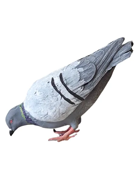 Piccione che becca in 3D per statue da 28-30 cm