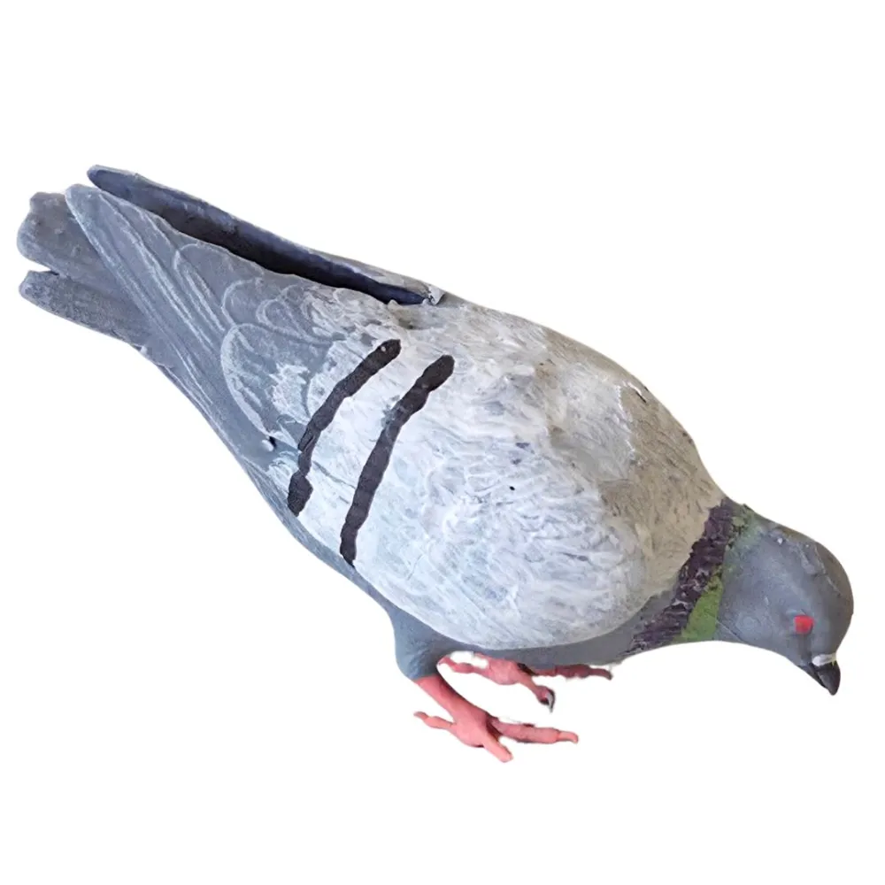 3D-Printed Pigeon Pecking at the Ground for 28–30 cm Nativity Figures