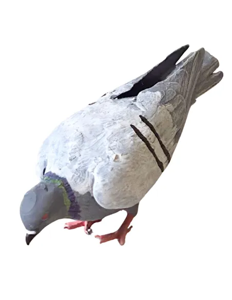 Piccione che becca in 3D per statue da 28-30 cm