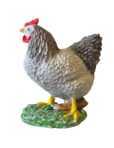 Gallina in 3D per statue da 30-35 cm 2