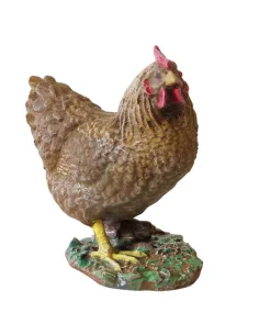 3D-Printed Brown Hen for 30–35 cm Nativity Figures 2