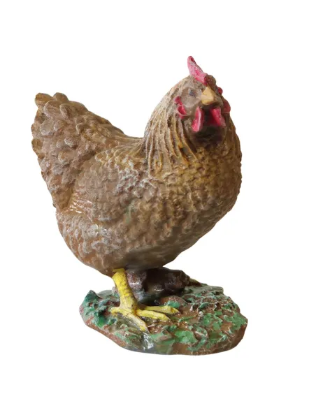 3D-Printed Brown Hen for 30–35 cm Nativity Figures