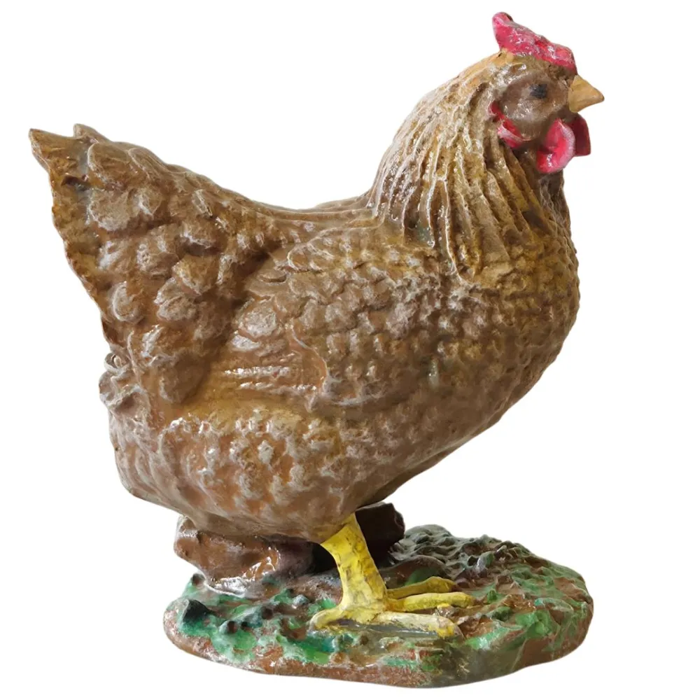 3D-Printed Brown Hen for 30–35 cm Nativity Figures