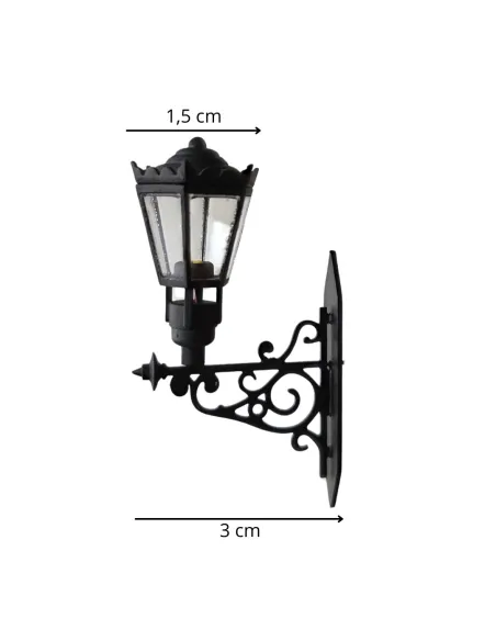 Wall lantern for 10-15 cm Nativity figures