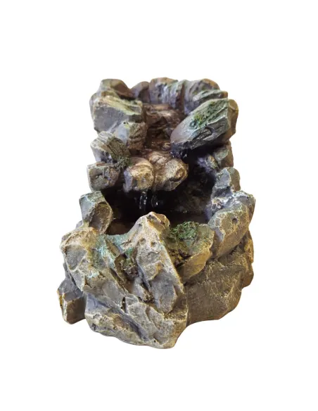 Cascata piccola in resina per statue da 15-20 cm