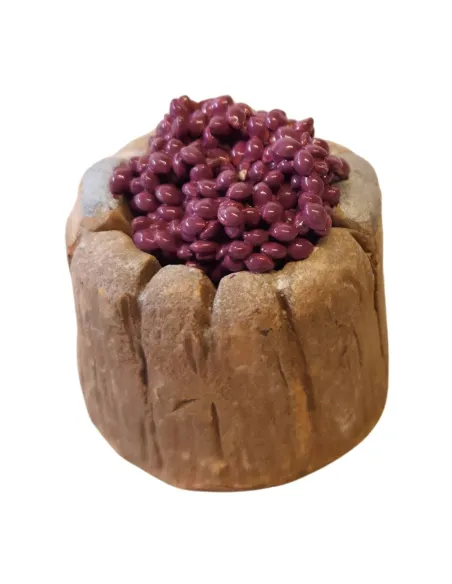 Terracotta Tub with Black Grapes for 20 cm Nativity Figures