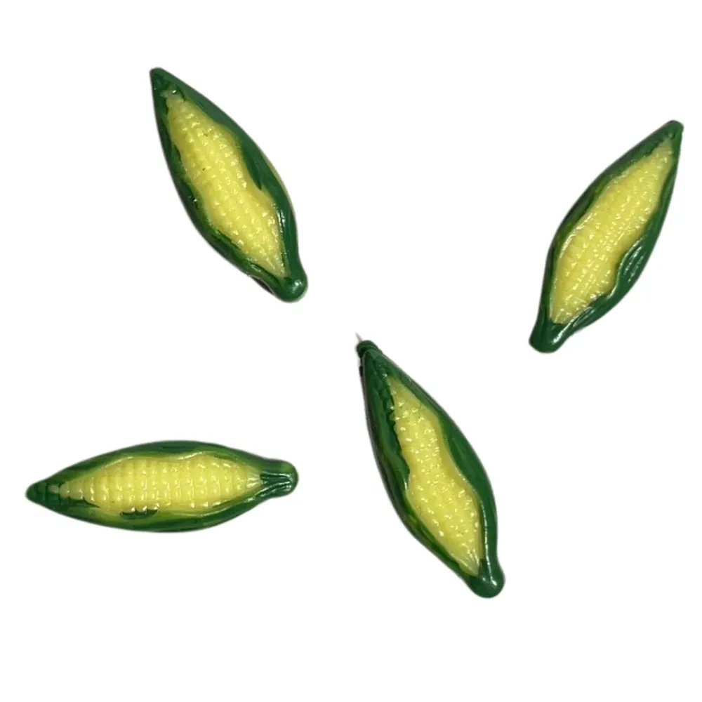 Set of 4 Corn Cobs for 20–30 cm Nativity Figures