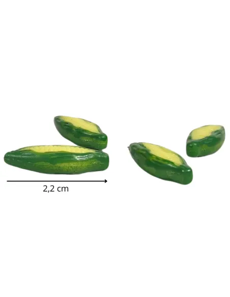 Set of 4 Corn Cobs for 20–30 cm Nativity Figures