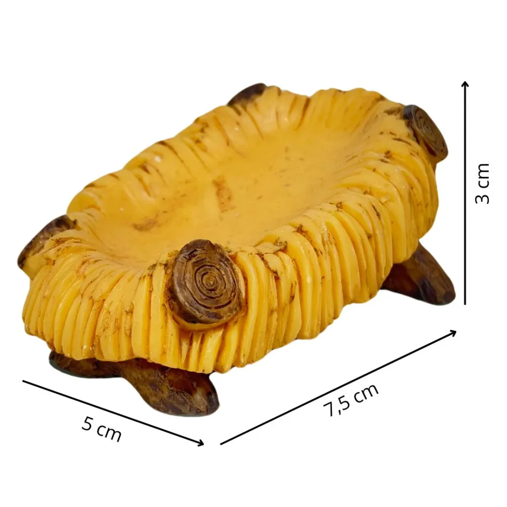 Resin Cradle for 15–20 cm Nativity Figures