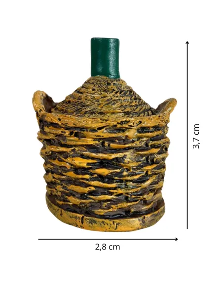 Damigiana in resina per statue da 12-15 cm