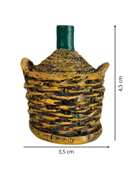 Damigiana in resina per statue da 15-20 cm
