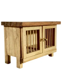 Wooden Rabbit Hutch for 12–15 cm Nativity Figures