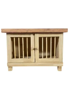 Wooden Rabbit Hutch for 12–15 cm Nativity Figures 2