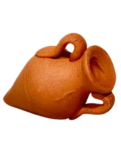 Pointed Terracotta Amphora for 12–15 cm Nativity Figures