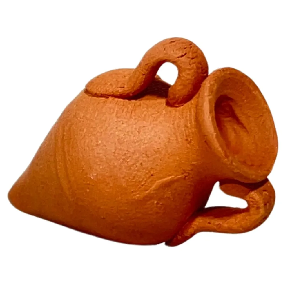 Pointed Terracotta Amphora for 12–15 cm Nativity Figures