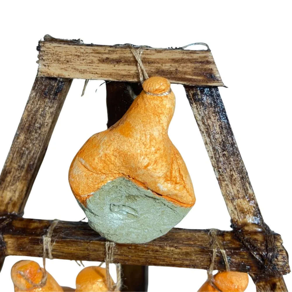 Wooden Ham Curing Rack for 10 cm Nativity Figures