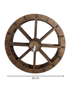 Wooden Watermill Wheel – 20 cm Diameter 2