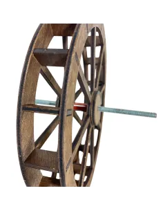 Wooden Watermill Wheel – 20 cm Diameter