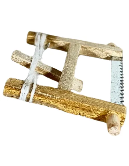 Sega intelaiata in legno per statue da 10-12 cm