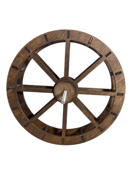 Ruota mulino in legno diametro 20 cm
