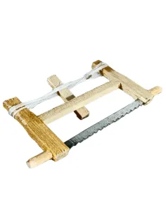 Sega intelaiata in legno per statue da 10-12 cm