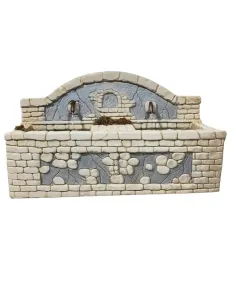 Double-basin fountain for 30 cm Nativity figures