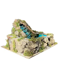 Stream with cork lake for 30 cm Nativity figures 2