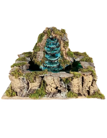 Stream with cork lake for 30 cm Nativity figures
