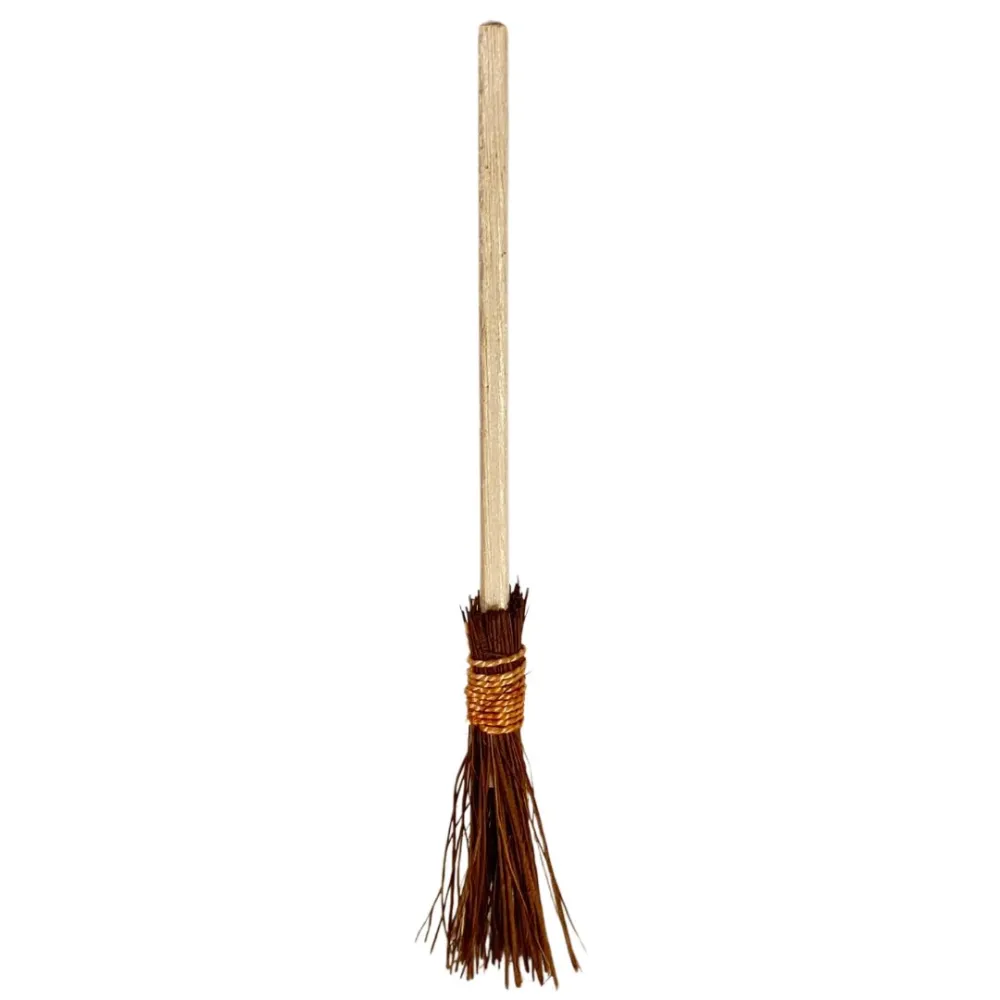 Wooden Broom for 10–12 cm Nativity Figures
