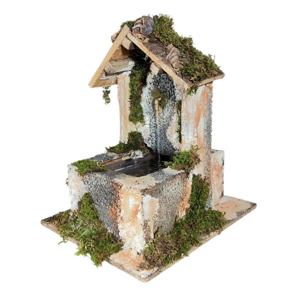 Cork fountain for 30 cm Nativity figures