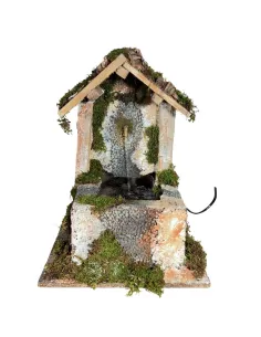 Fontana in sughero per statue da 30 cm