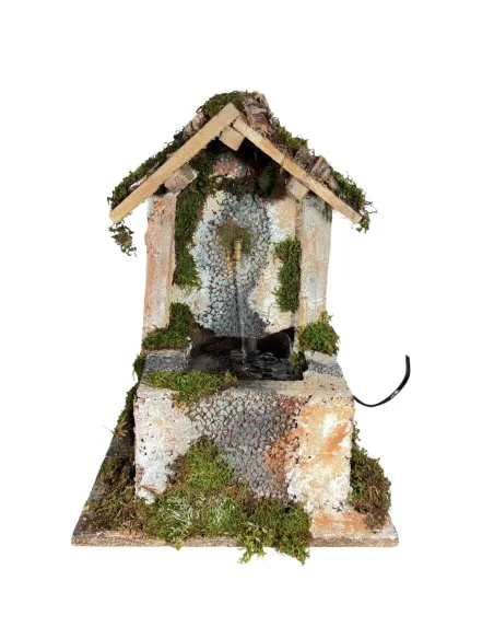 Fontana in sughero per statue da 30 cm