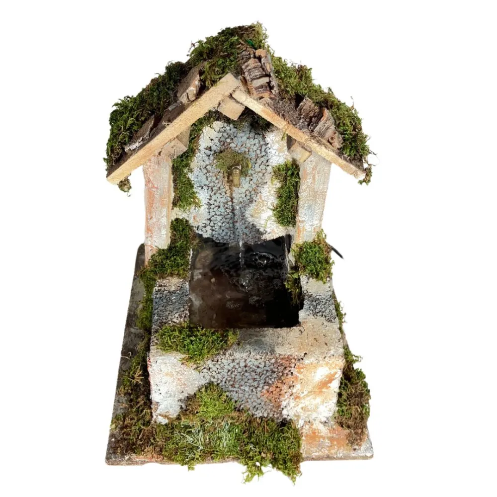 Cork fountain for 30 cm Nativity figures