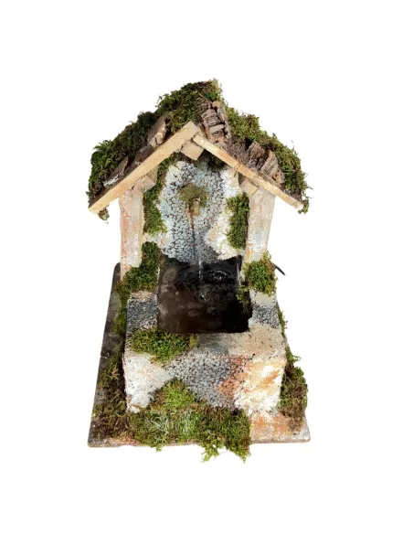 Fontana in sughero per statue da 30 cm