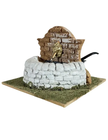 Fountain with crest for 10–12 cm Nativity figures