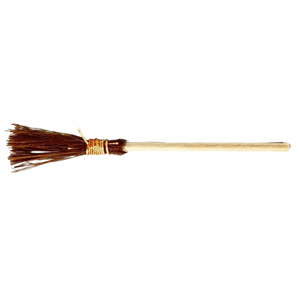 Wooden Broom for 10–12 cm Nativity Figures