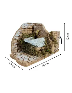 Small washhouse for 10 cm Nativity figures 2