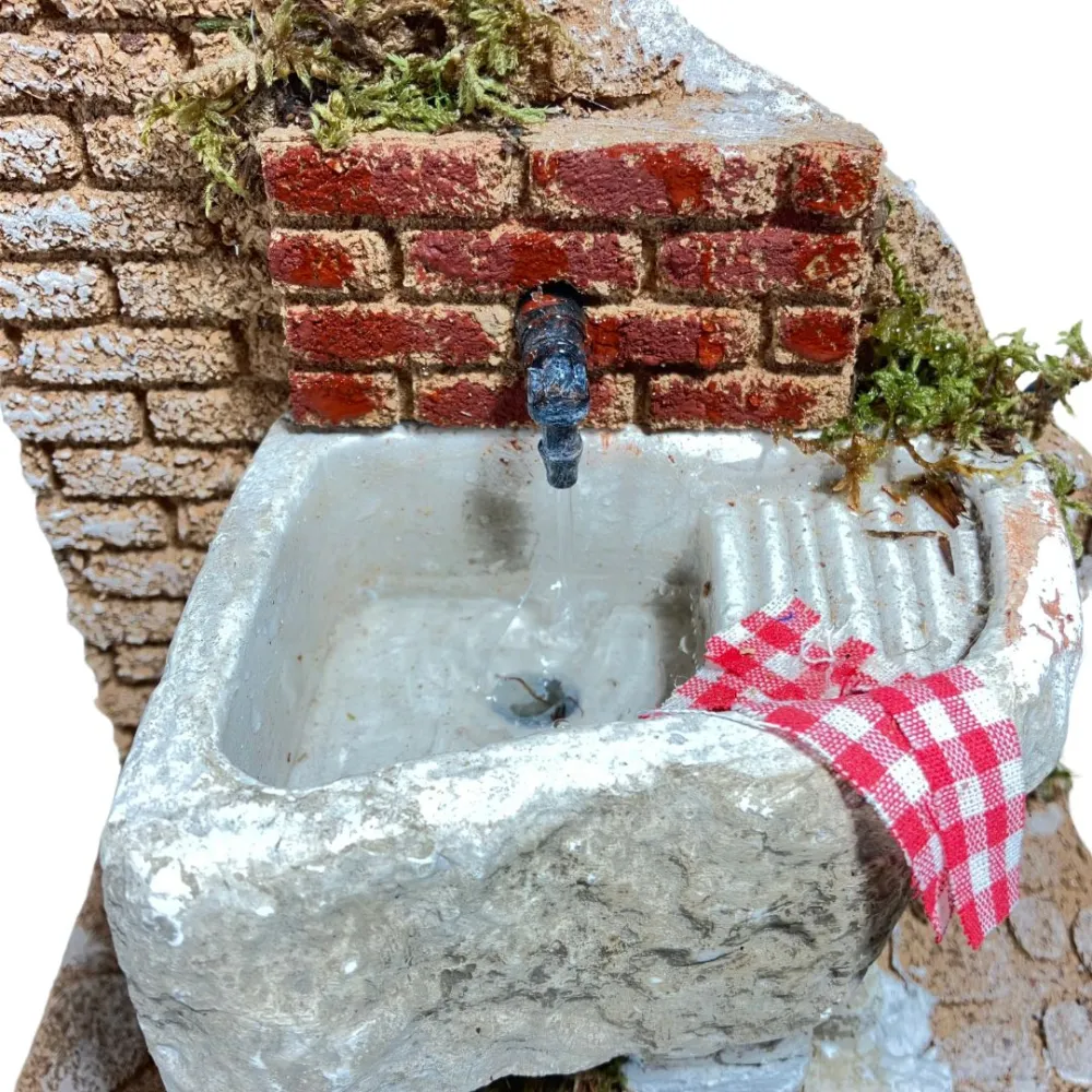 Large Wash Basin for 10–12 cm Nativity Figures