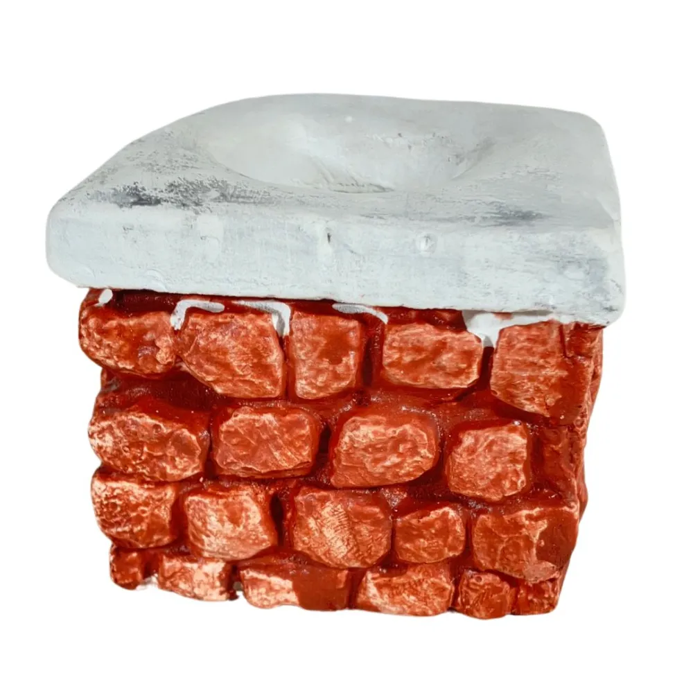 Painted Plaster Well for 8–10 cm Nativity Figures