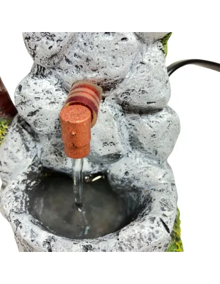 Fontana, finta pietra in resina per statue da 8-10 cm